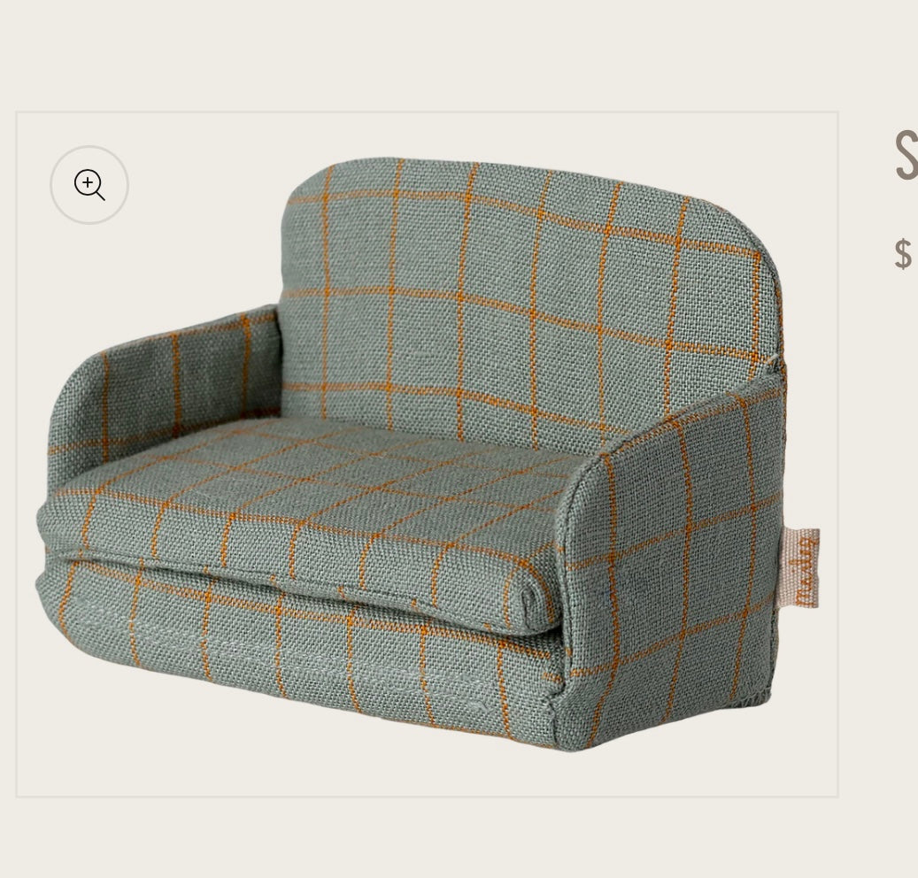 SuitCasa Sofa bed, Mouse - Checker