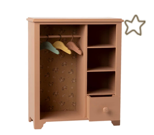 Wardrobe, Large - Dark powder