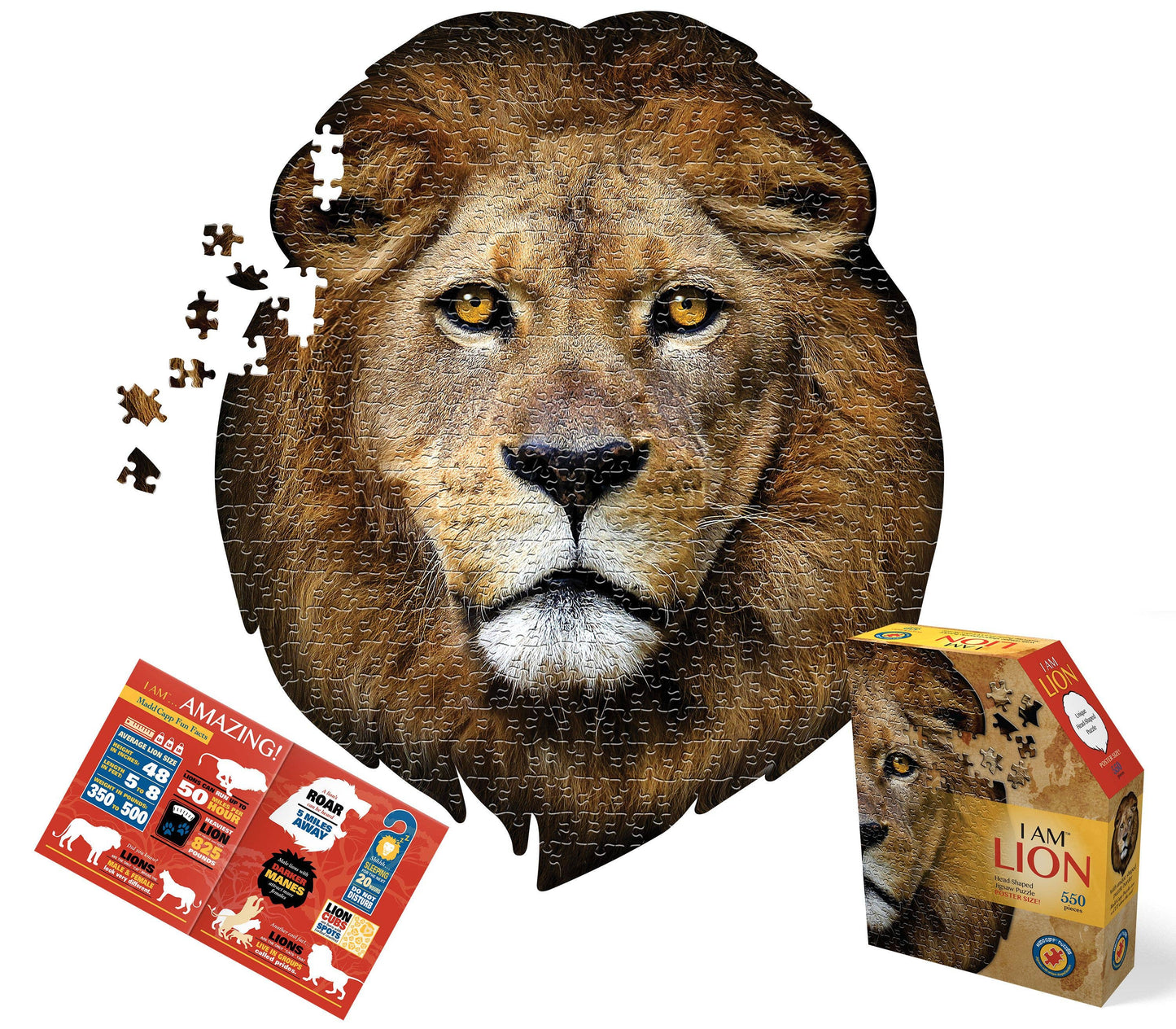 I AM Lion 550 piece jigsaw puzzle - gift