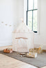 Recycled Fabric Play Tent Castle - Prints: Terrazzo Beige