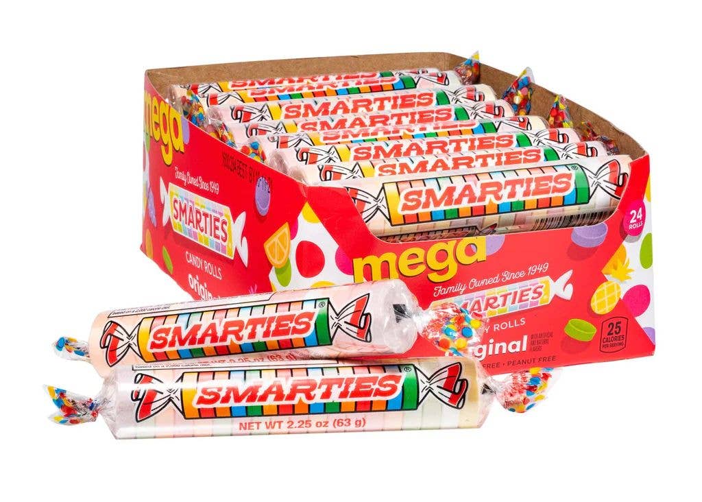 Smarties Mega Roll, 2.25oz,