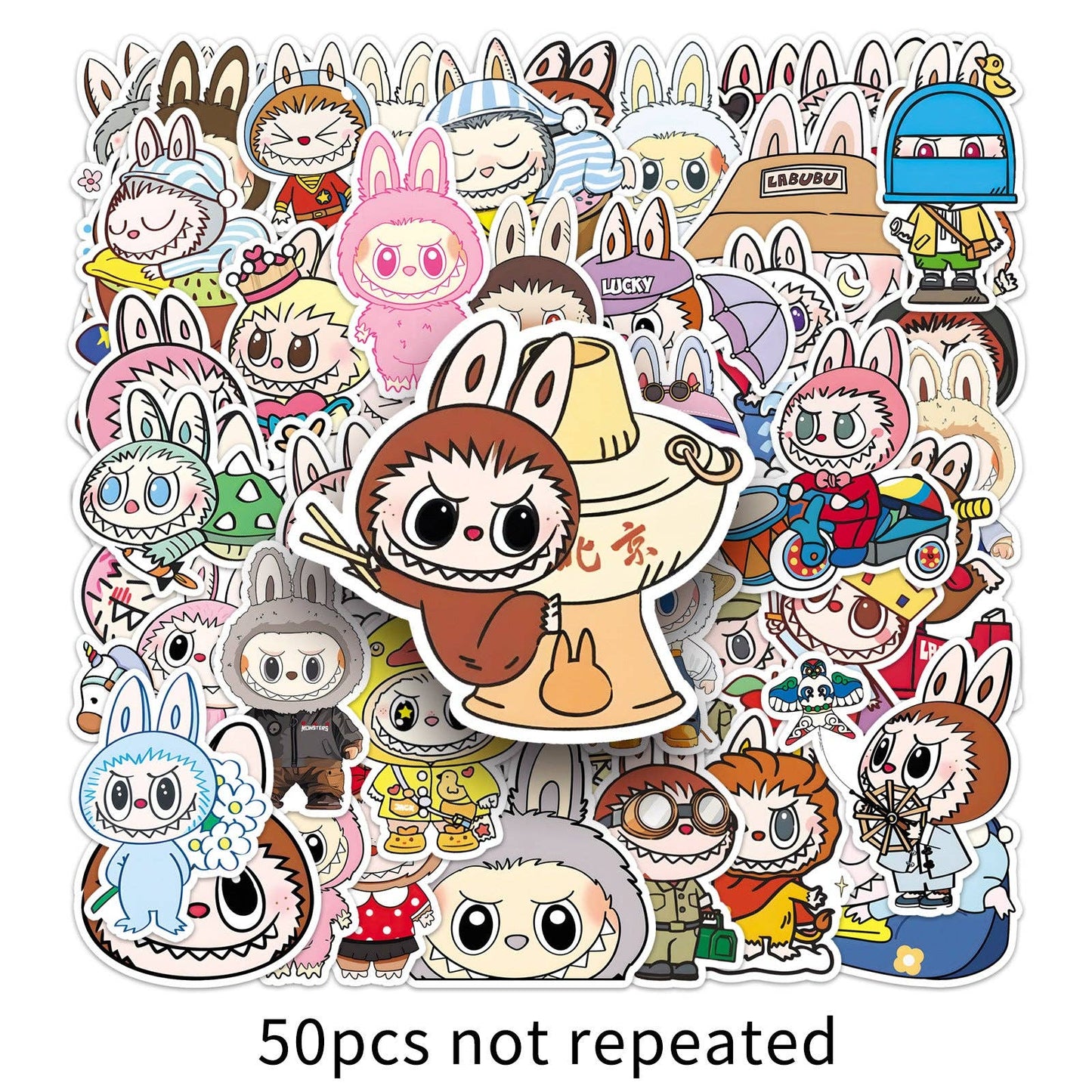 Labubu cute deco sticker