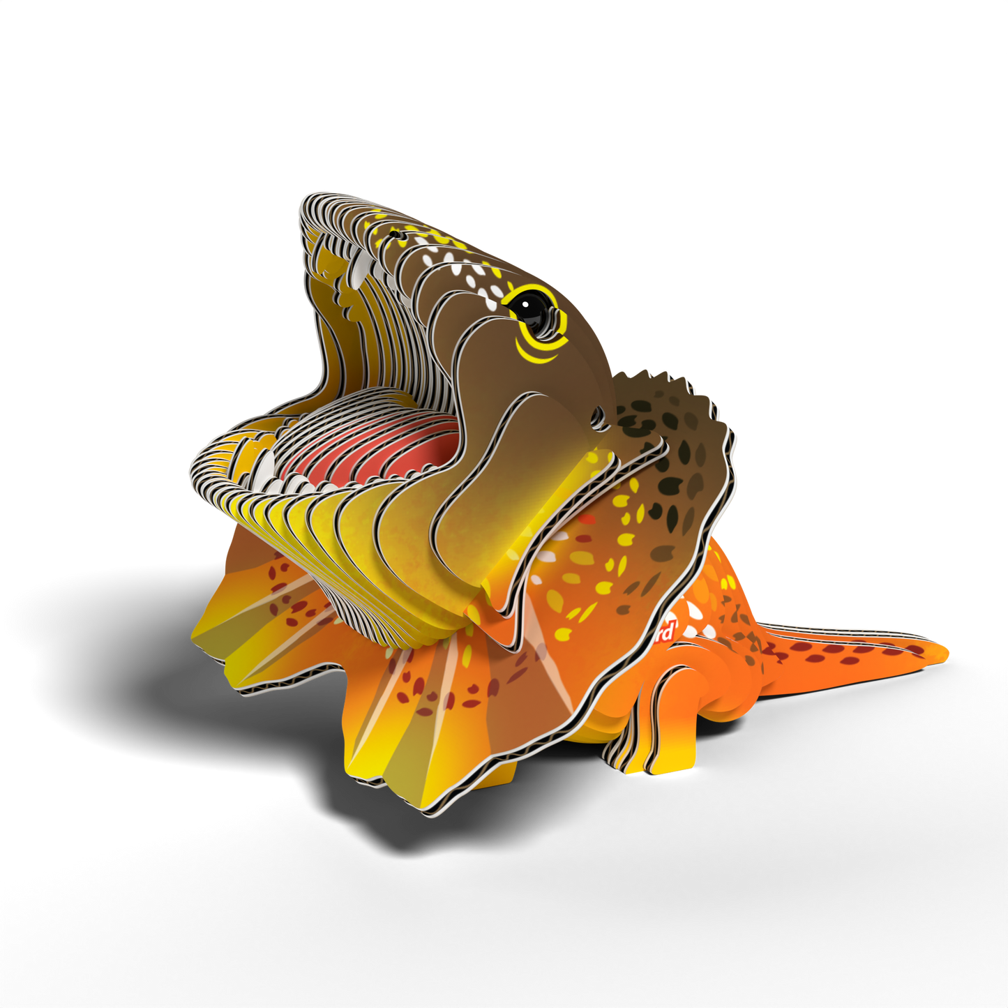 EUGY Frilled Lizard 3D Puzzle