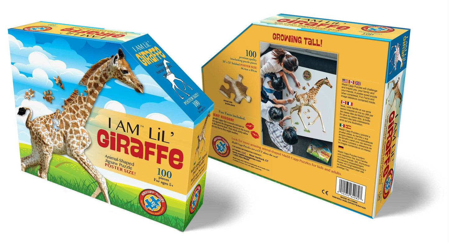 I AM Lil GIRAFFE 100 piece jigsaw puzzle - gift