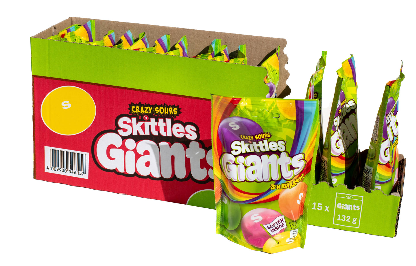 Skittles Giants Crazy Sour