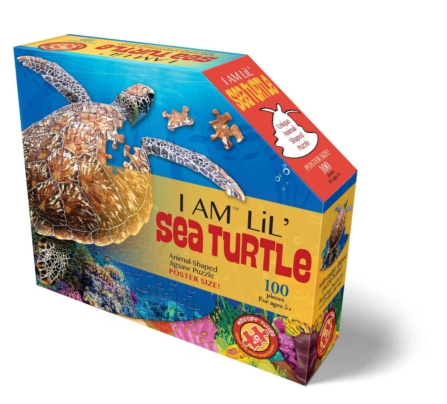 I AM Lil SEA TURTLE 100 piece jigsaw puzzle - gift