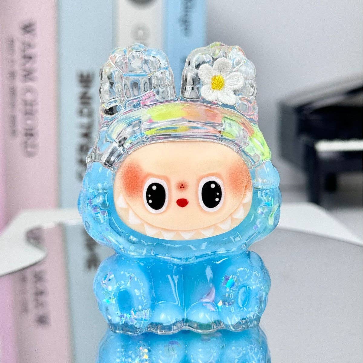 Flowing sand quicksand labubu Gift