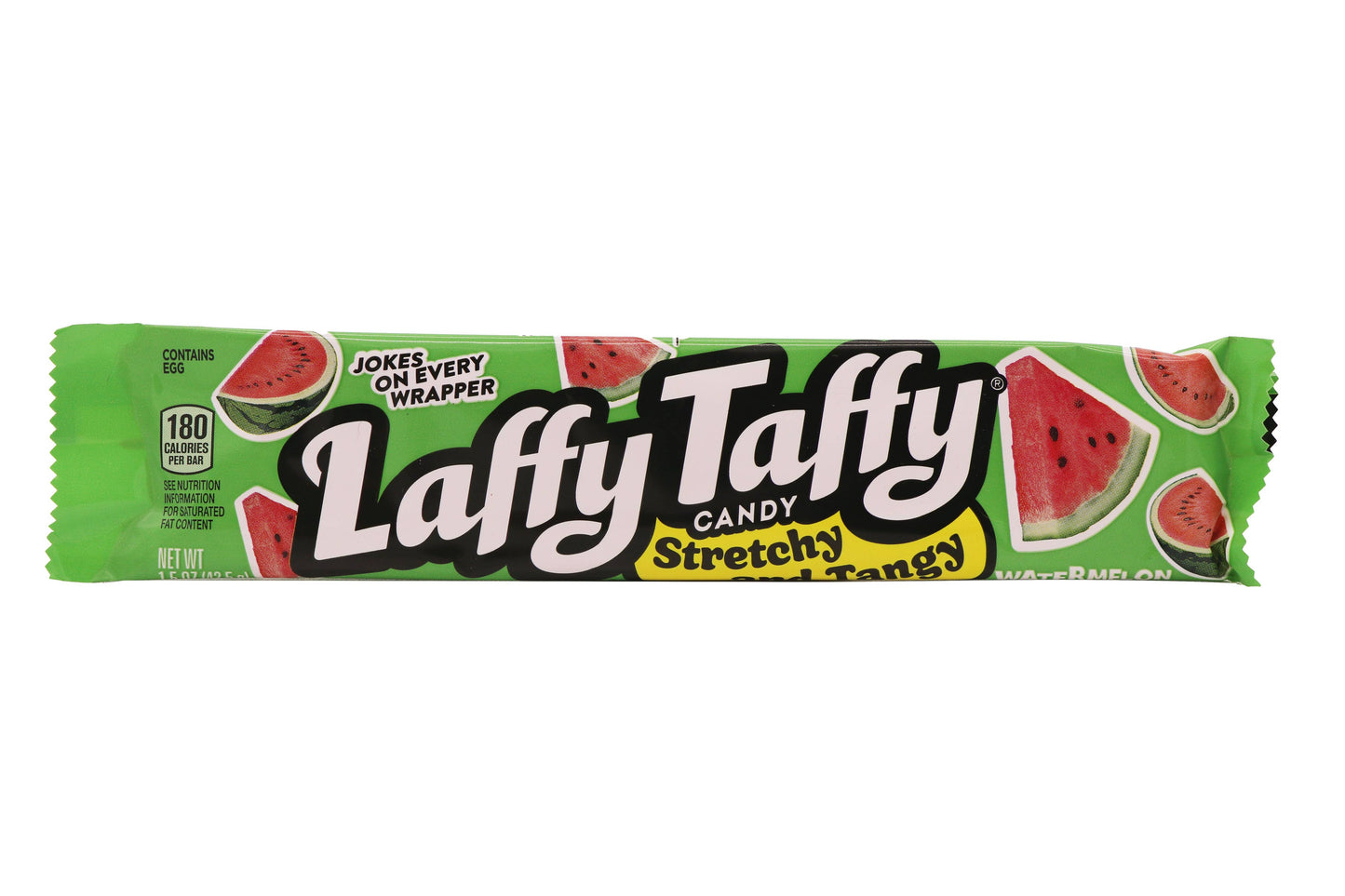 Laffy Taffy Candy 1.5oz Bar, Watermelon,
