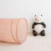 Kids Play Tunnel with Eco-Friendly Recycled Fabric: Gingham Beige