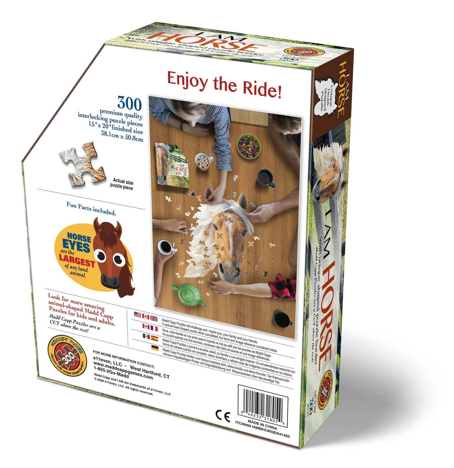 I AM HORSE 300 piece jigsaw puzzle - gift