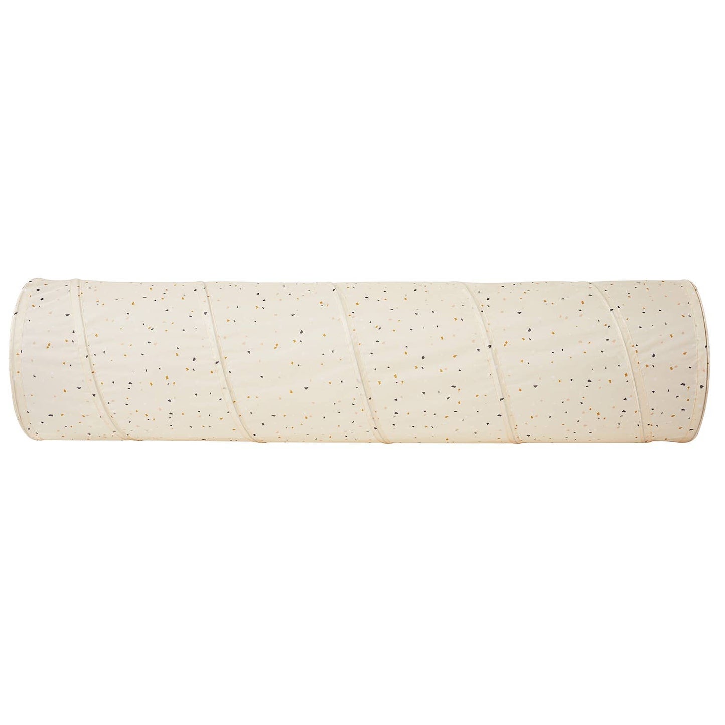 Kids Play Tunnel with Eco-Friendly Recycled Fabric: Terrazzo Beige