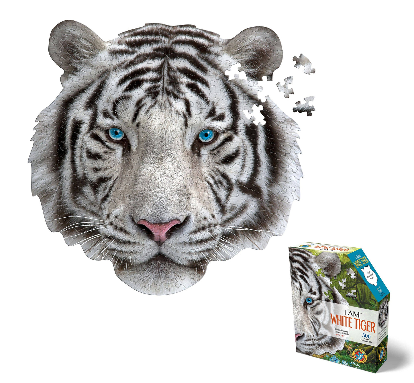I AM White Tiger 300 piece jigsaw puzzle - gift
