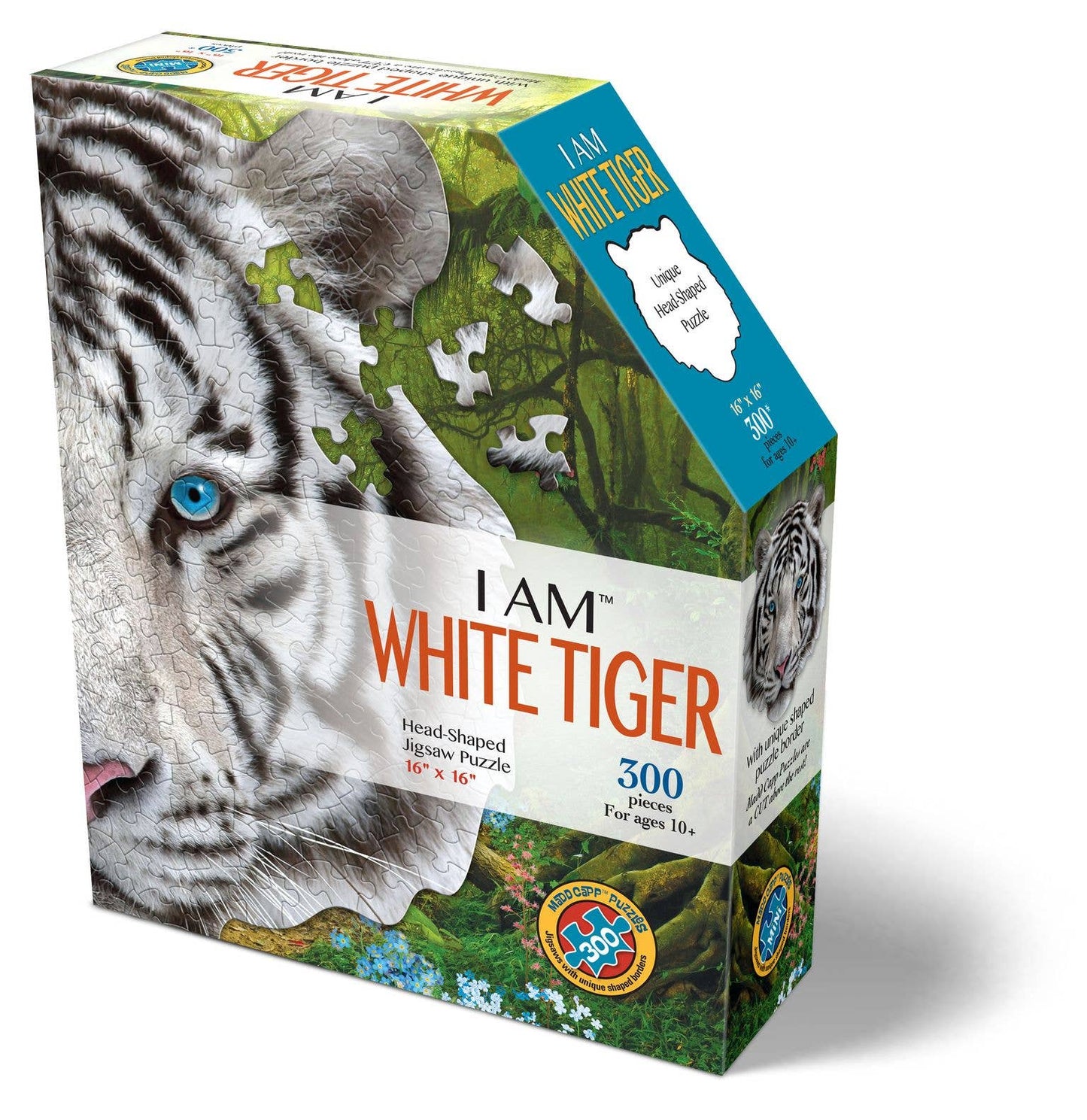 I AM White Tiger 300 piece jigsaw puzzle - gift