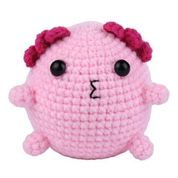 The LOOP Brigade DIY Crochet Kit - Lily the Axolotl