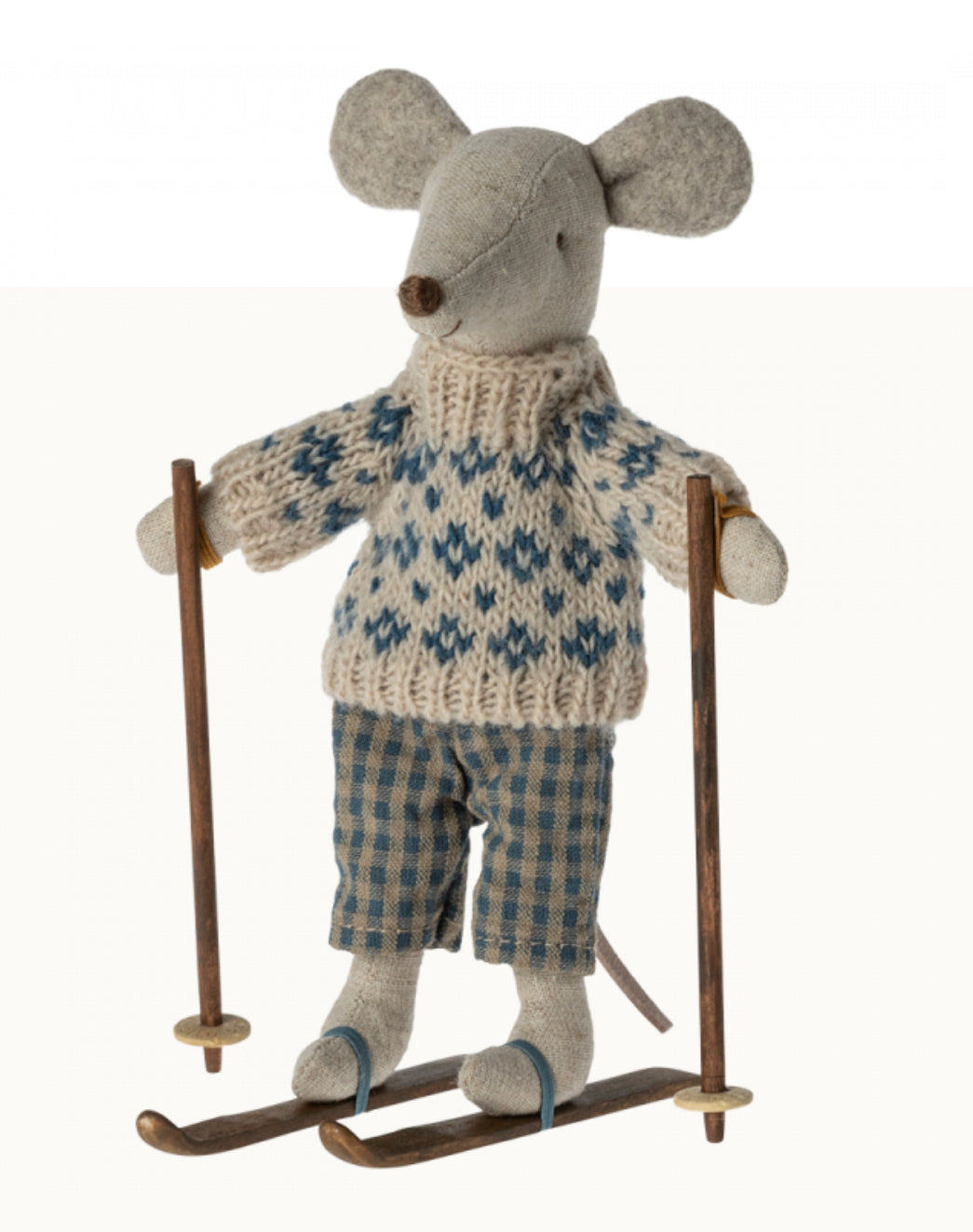 Winter mouse with Ski set DAD
