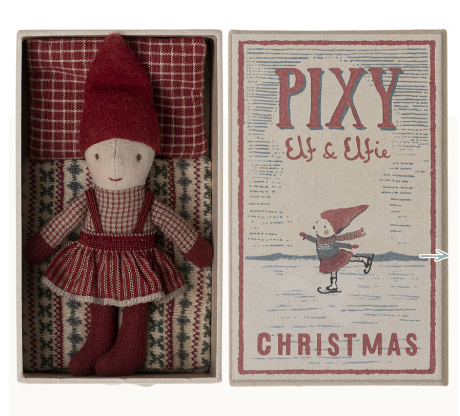 Pixy Elfie in matchbox