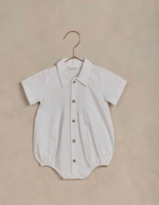 HENRY ROMPER//WHITE