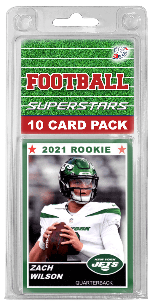10-Card New York Jets Superstars Kit