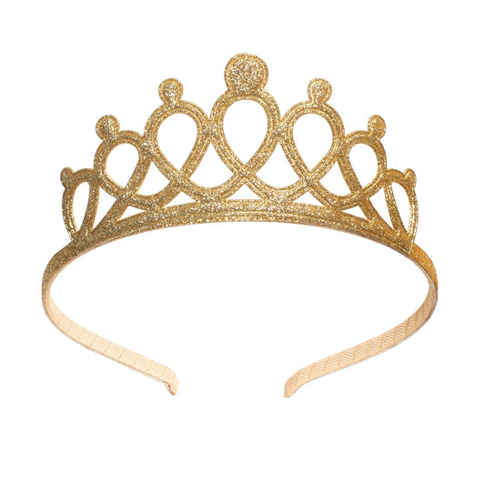 Tiara Headband- Gold - Einstein's Attic