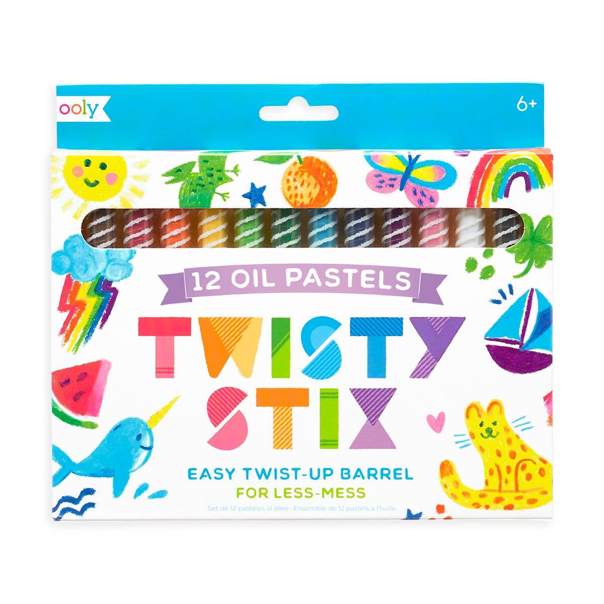 Twisty Stix Oil Pastels - Einstein's Attic