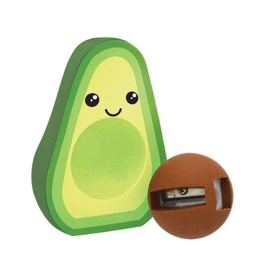 Eraser -Avocado Jumbo Eraser & Sharpener - Einstein's Attic
