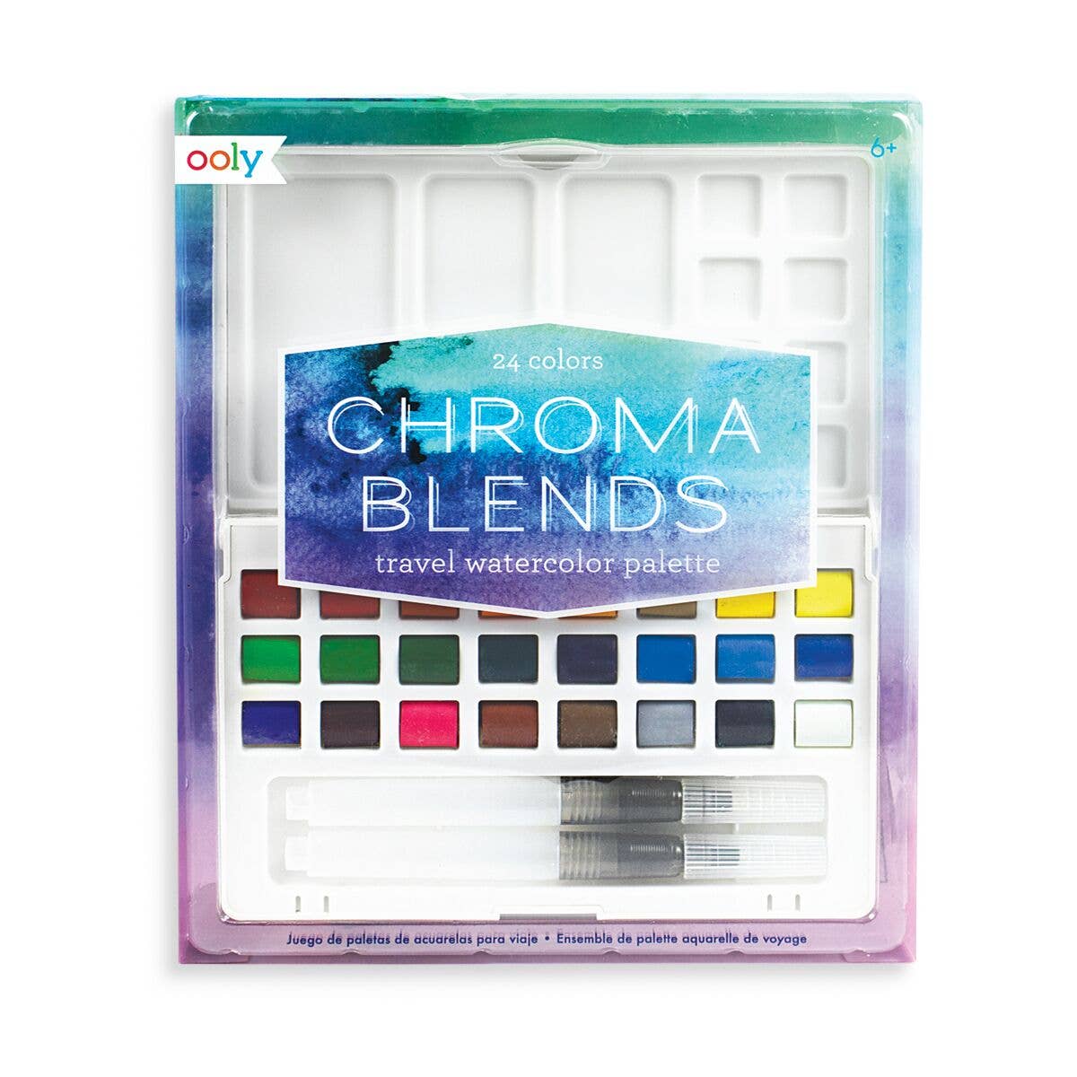 Art Chroma Blends Travel Watercolor Palette - 27 Piece Set - Einstein's Attic