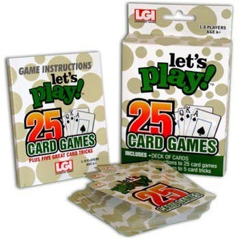 Lets Play 25 Games Cards