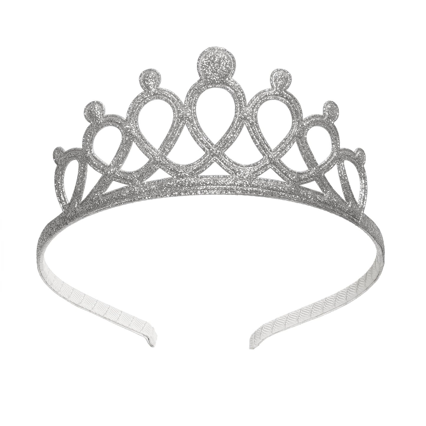 Tiara Headband- Silver - Einstein's Attic