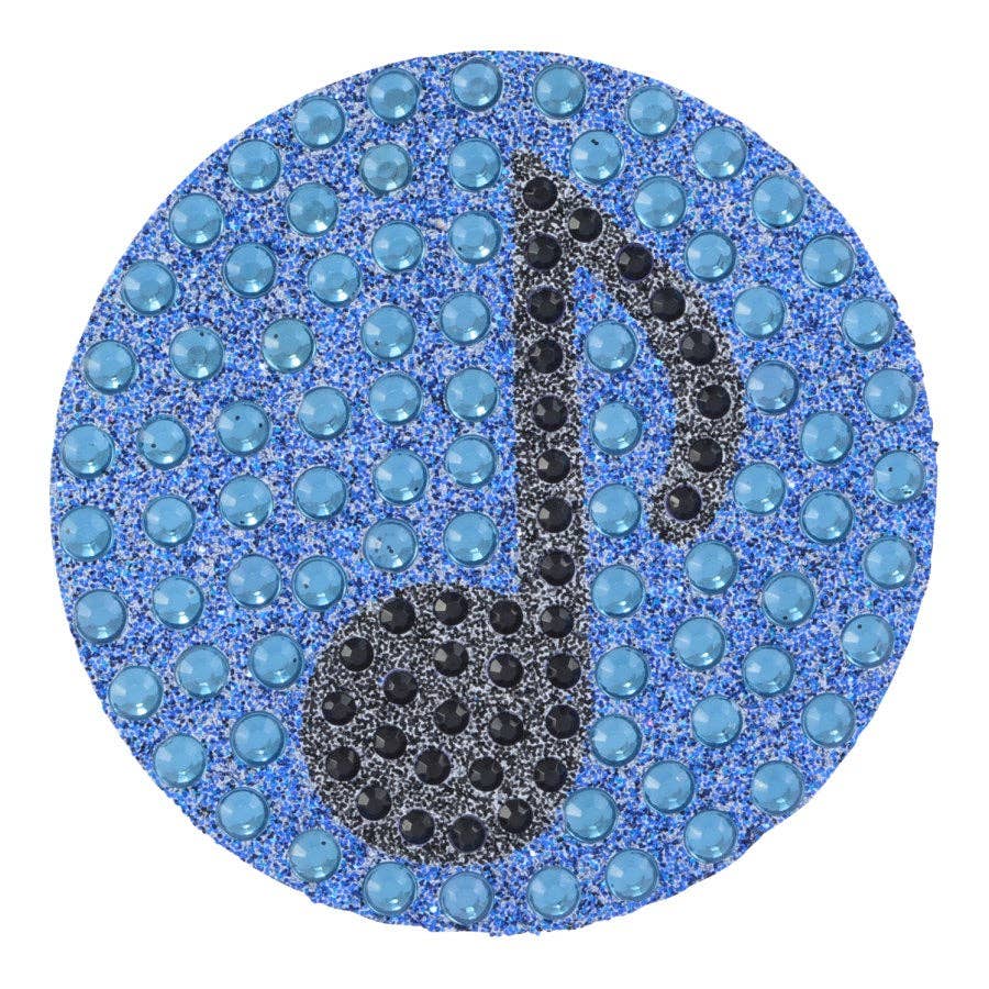 Blue Music Note StickerBeans Sticker