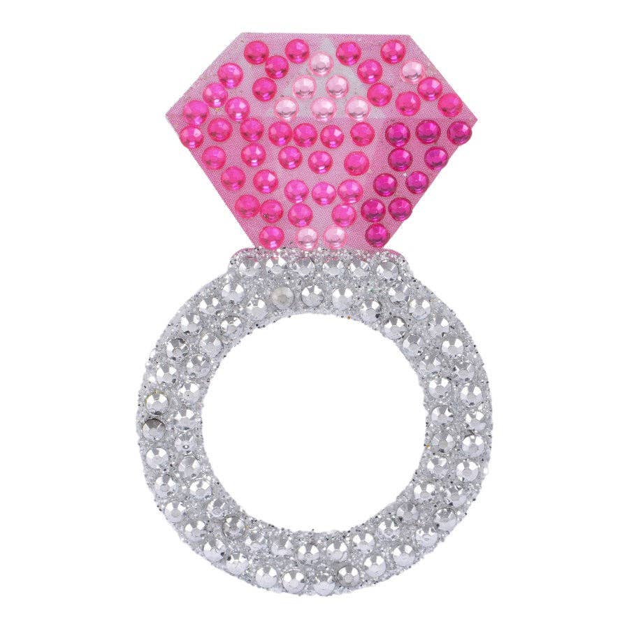 Pink Diamond Ring StickerBeans Sticker