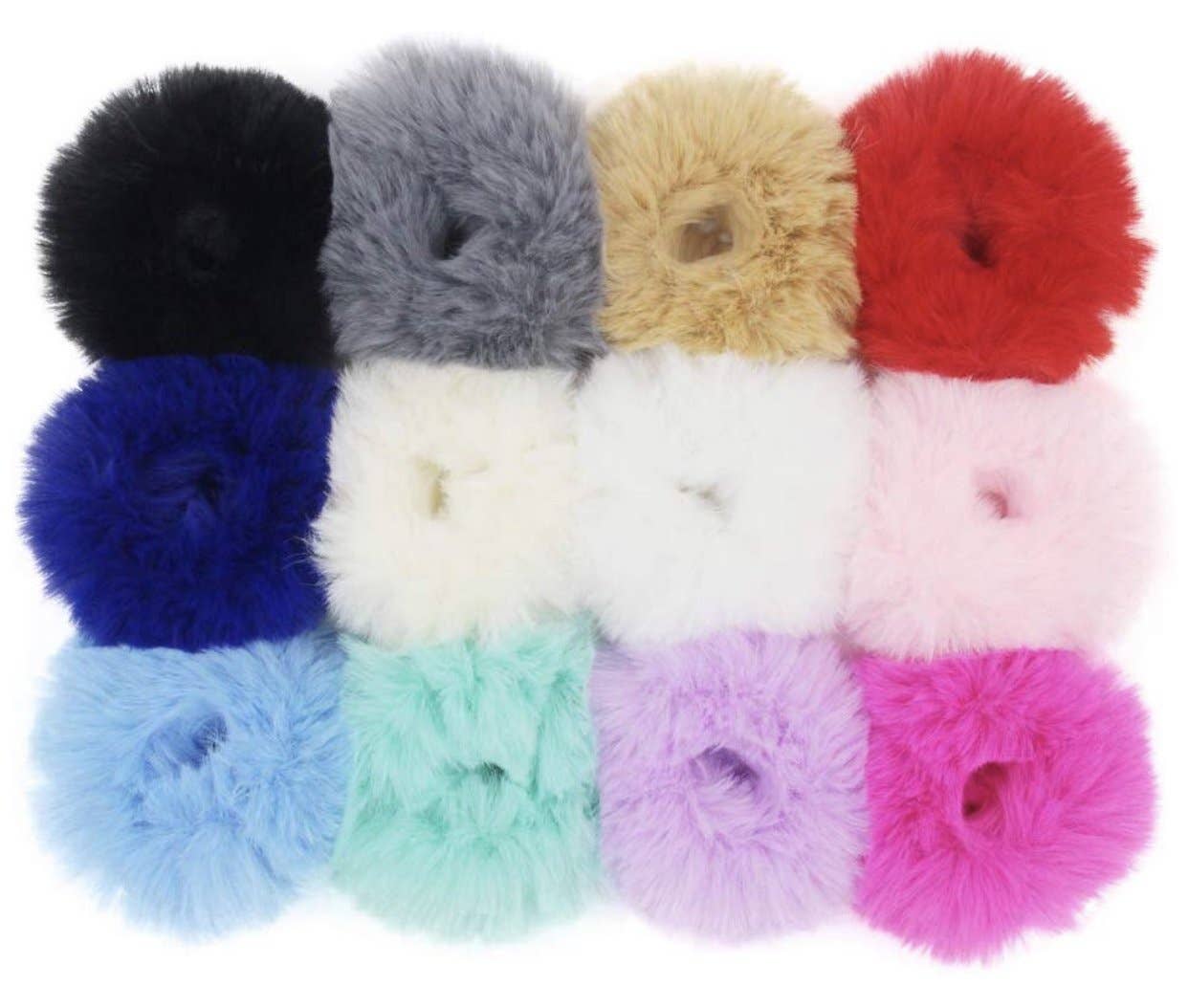 Furry Scrunchies