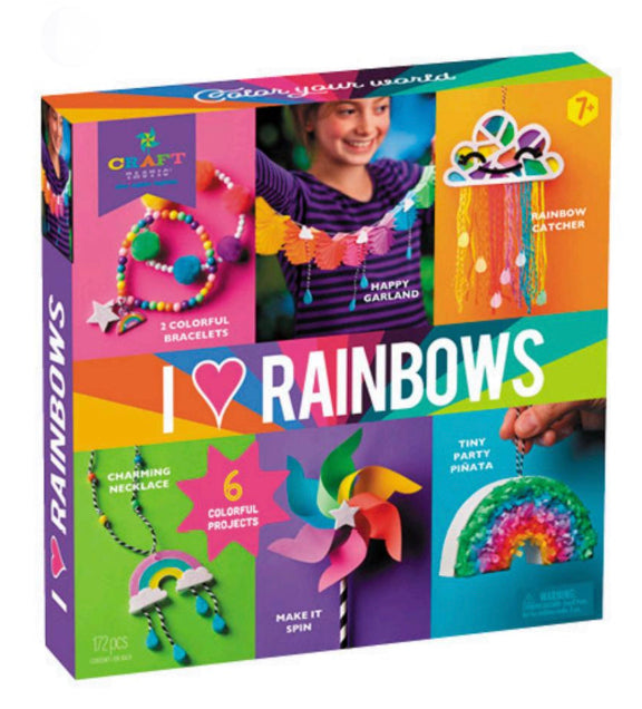 CRAFT-TASTIC I ❤️ RAINBOWS - Einstein's Attic