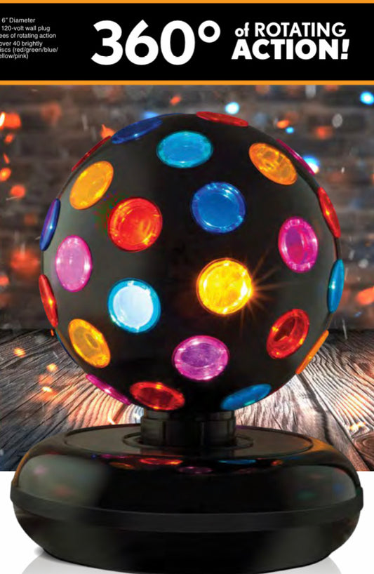 DISCO BALL LAMP - Einstein's Attic