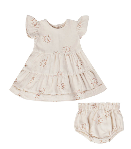 2-3y Quincy Mae LILY DRESS + BLOOMER SET | SUNS