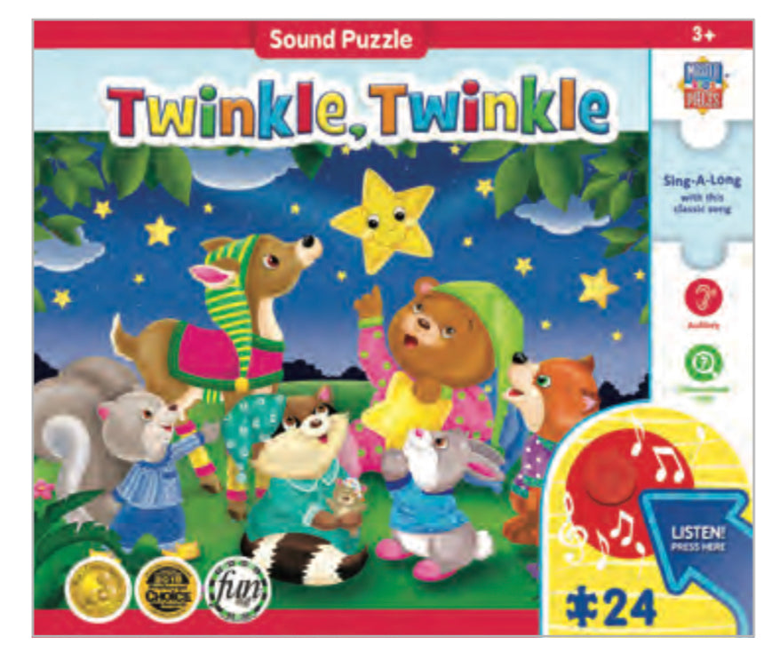 SING-ALONG SOUND PUZZLES 24 PC - Einstein's Attic