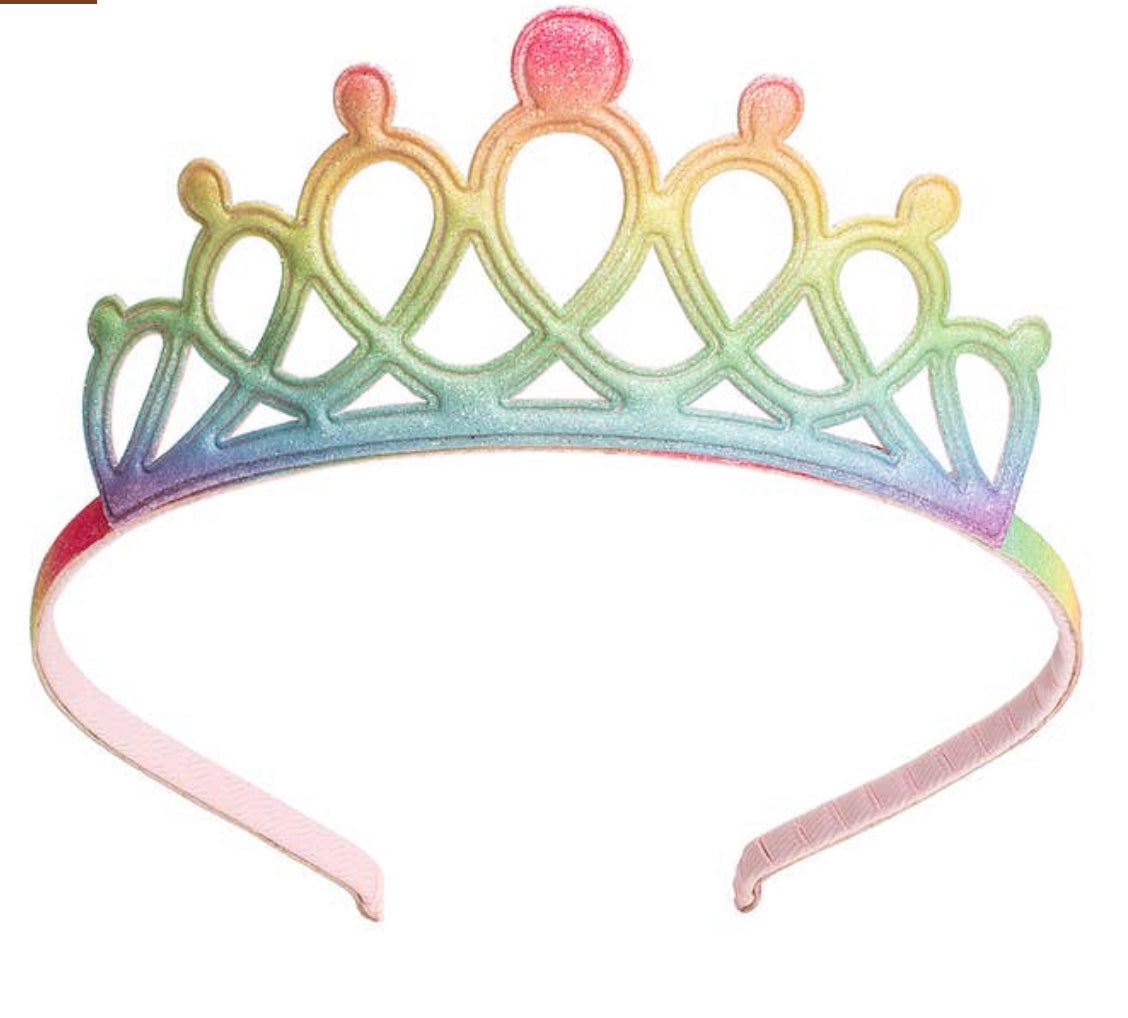 Tiara Headband- Bright Rainbow - Einstein's Attic