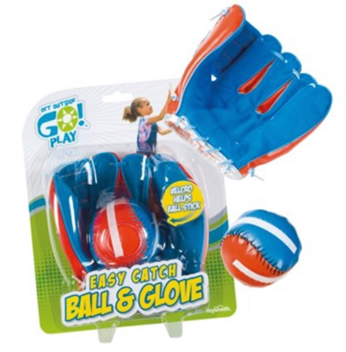 Sports Easy Catch Ball & Glove - Einstein's Attic