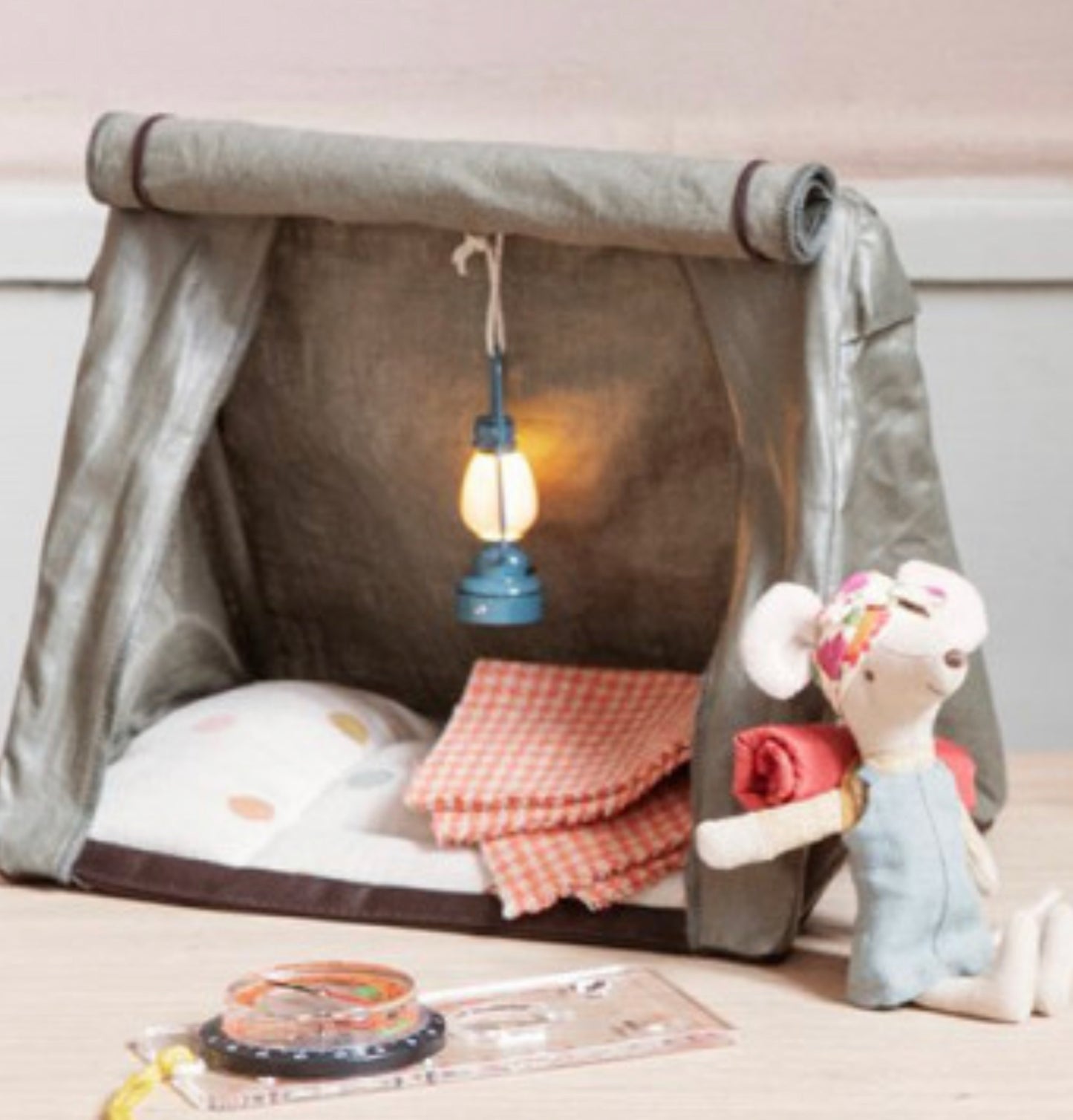 Vintage Lantern RED