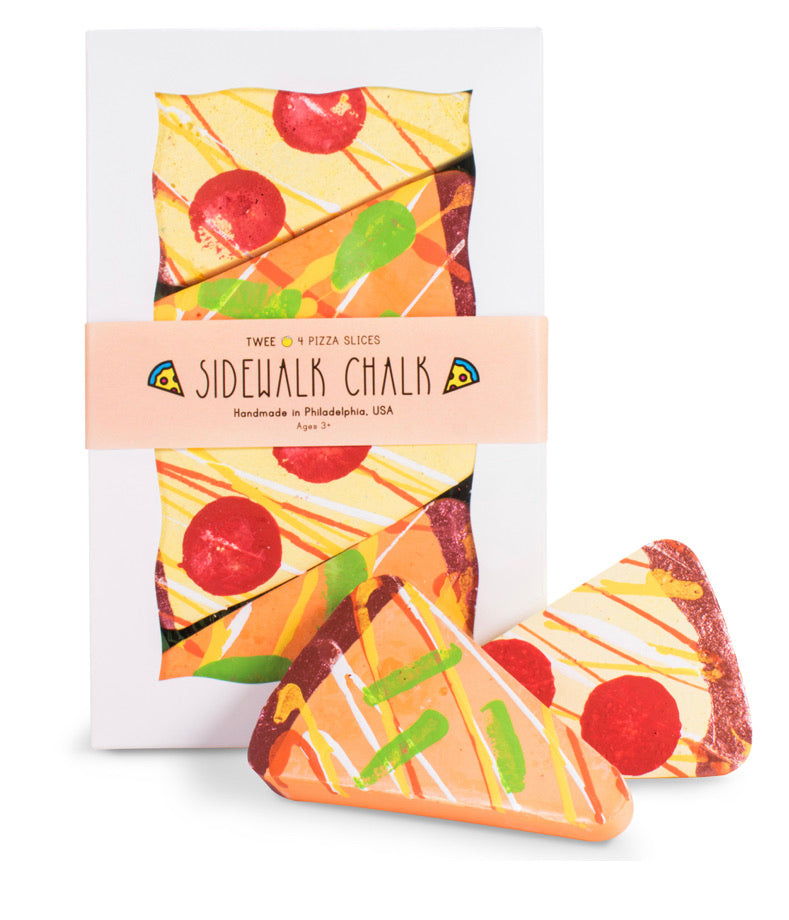 Sidewalk chalk- PIZZA - Einstein's Attic