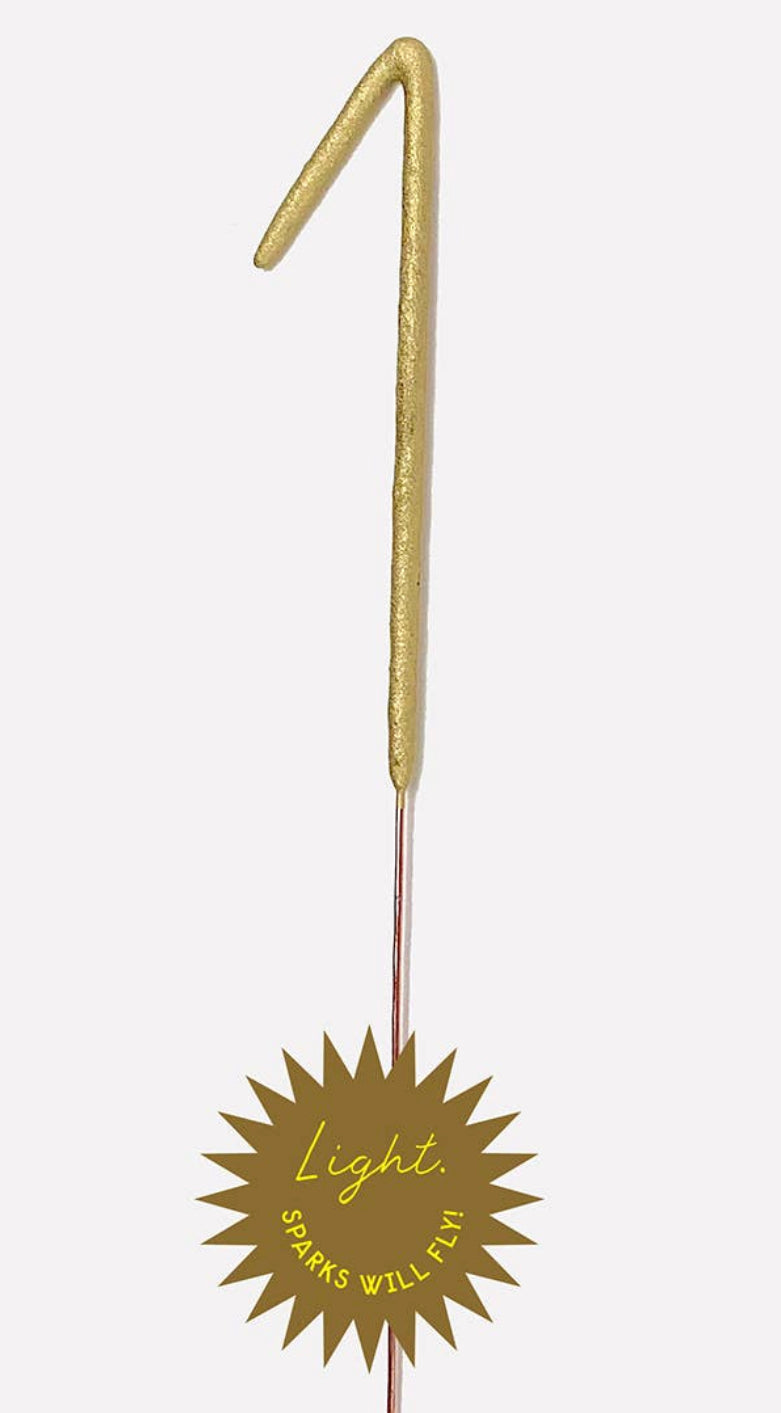 Grande Giant Number Sparkler Wand 12" - Einstein's Attic