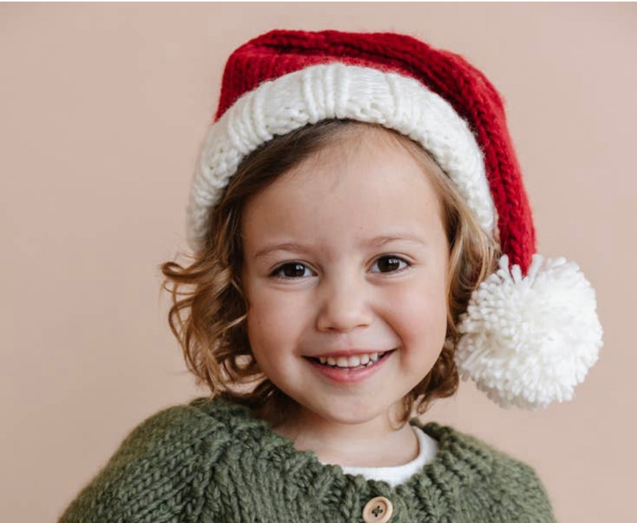 Old St. Nicholas Santa | Hand Knit Kids & Baby Hat - Einstein's Attic