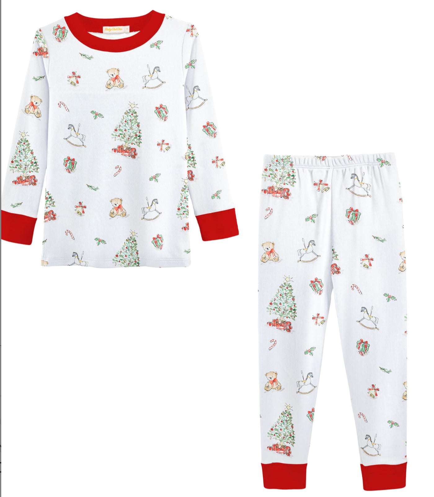 Christmas Tree Kids Set PJs