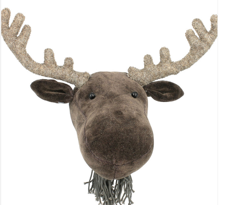 Organic Wool Animal Heads - Einstein's Attic