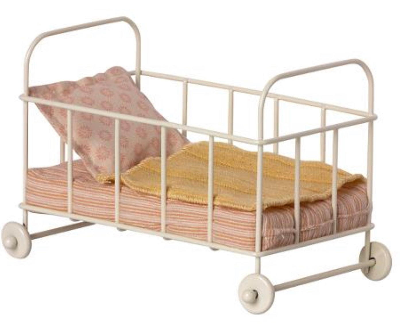 Maileg metal, micro baby cot - Einstein's Attic