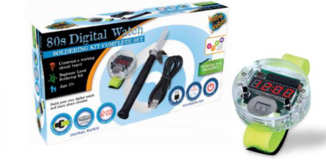 Science DIY 80s DIGITAL WATCH - Einstein's Attic