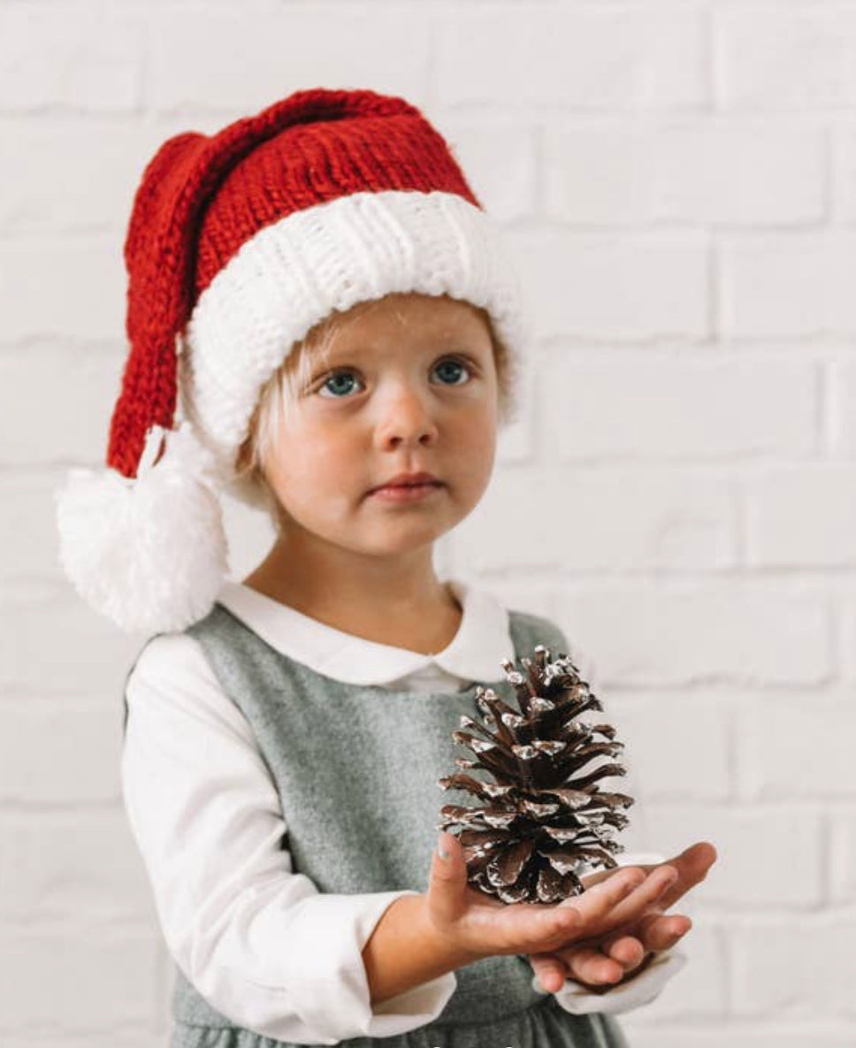 Old St. Nicholas Santa | Hand Knit Kids & Baby Hat - Einstein's Attic