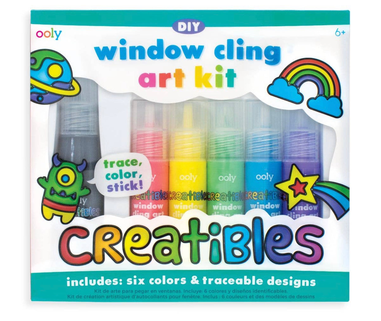 Window Cling Art Kit Creatibles - Einstein's Attic