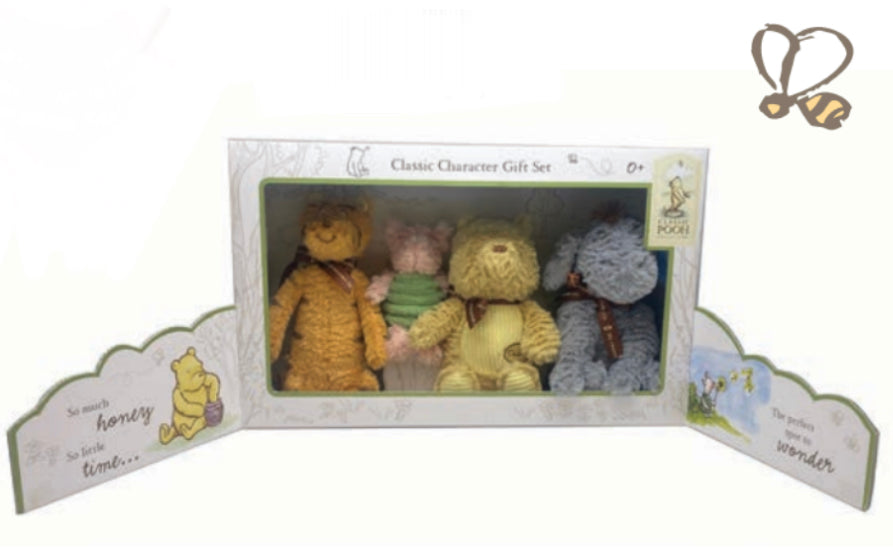 Classic Pooh Floppy Plush Collector Set