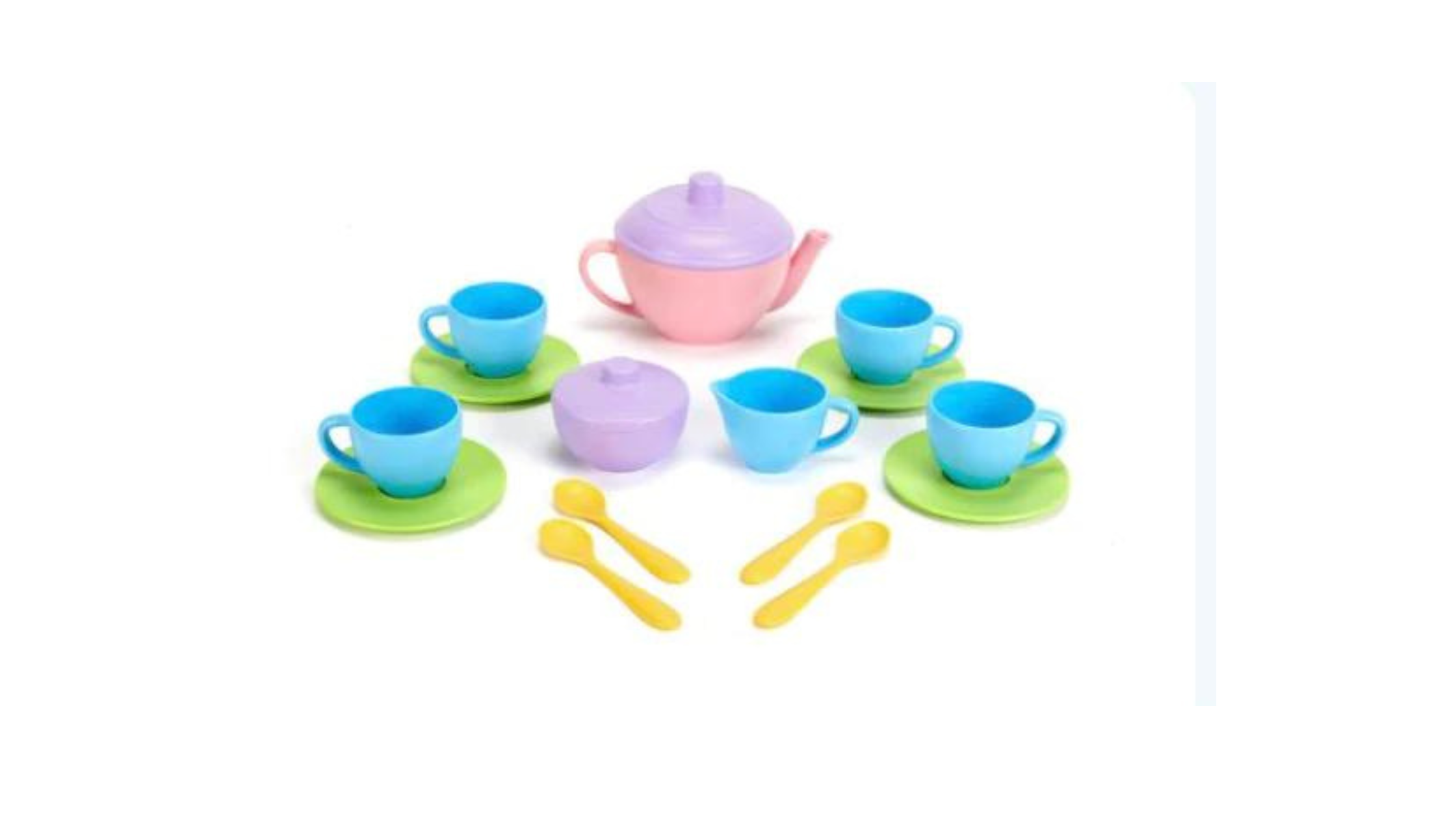 EcoFriendly Playtime The Green Toys Tea Set Is Making Waves