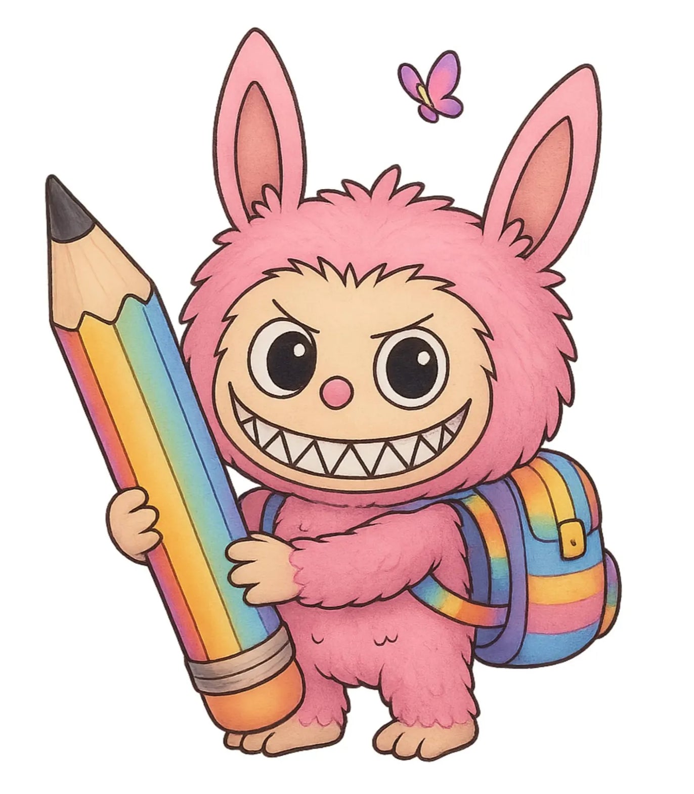 Back to School with Labubu